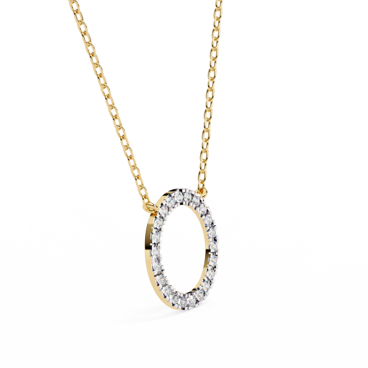 Evangeline Diamond Pendant
