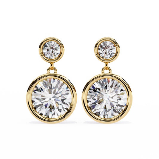 Melody Solitaire Earring
