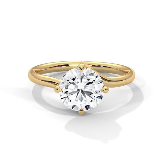 Ivy Solitaire Ring