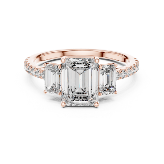 Alina Three Stone Ring