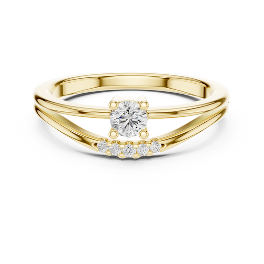Emery Solitaire Ring