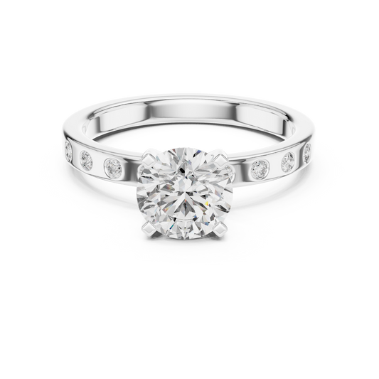 Hazel Solitaire Ring