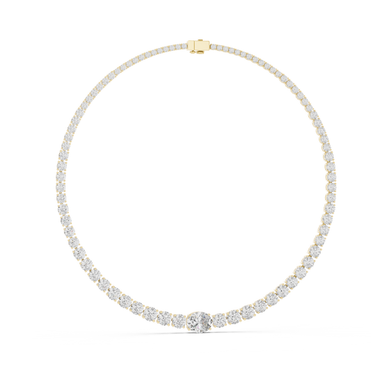 Madison Solitaire Necklace