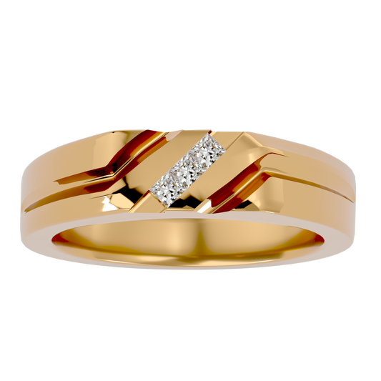 Hugo Mens Studded Ring