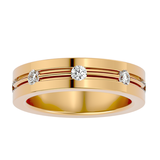 Percival Mens Studded Ring