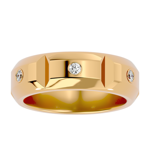 Lawrence Mens Studded Ring