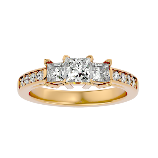 Juliana Three Stone Ring