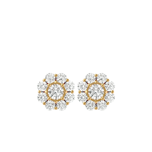 Faith Solitaire Earring