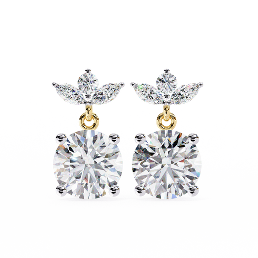 Jasmine Solitaire Earring