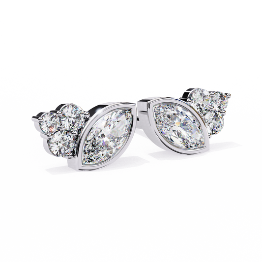 Margaret Solitaire Earring