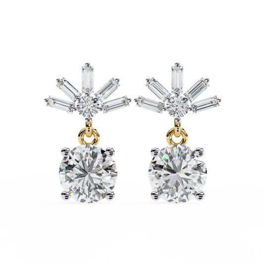 Lyla Solitaire Earring