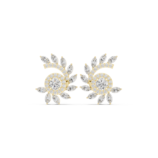 Brianna Solitaire Earring