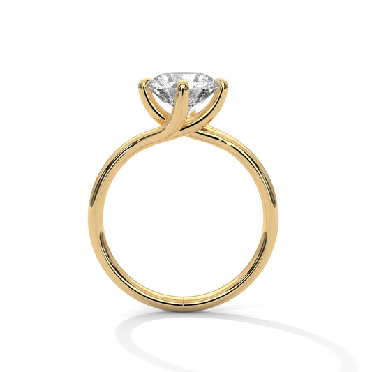 Ivy Solitaire Ring