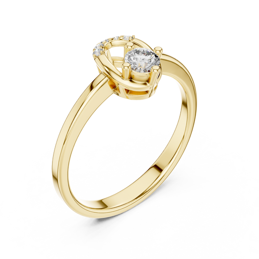 Naomi Solitaire Ring