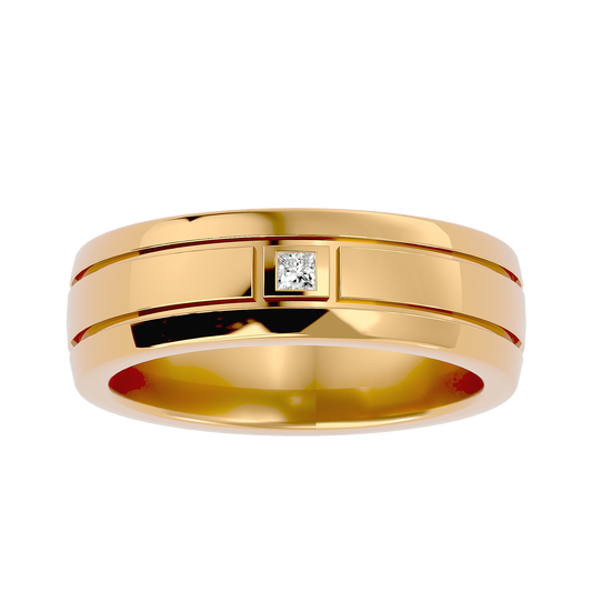 Orlando Mens Studded Ring