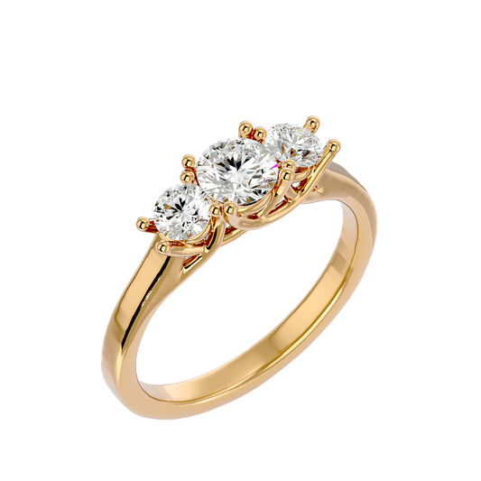 Cecilia Three Stone Ring