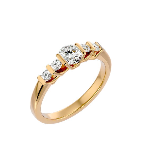 Cora Solitaire Ring