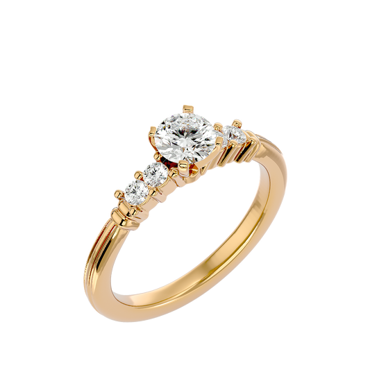 Ruby Solitaire Ring