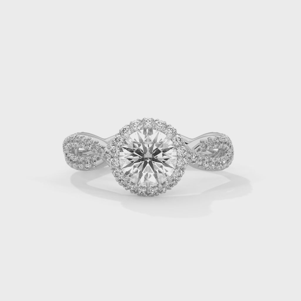 Scarlett Halo Ring