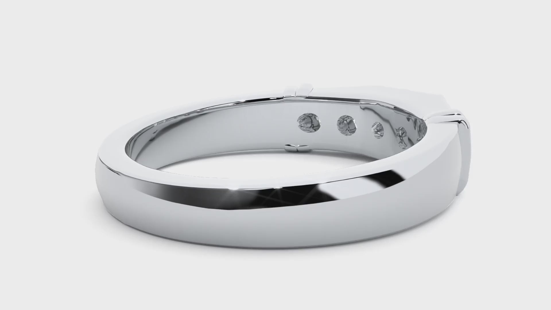 Miles Mens Studded Ring