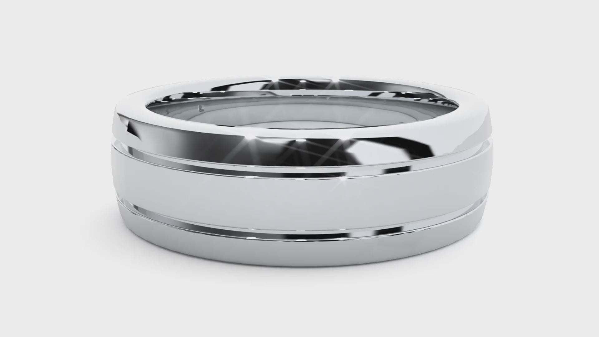 Orlando Mens Studded Ring